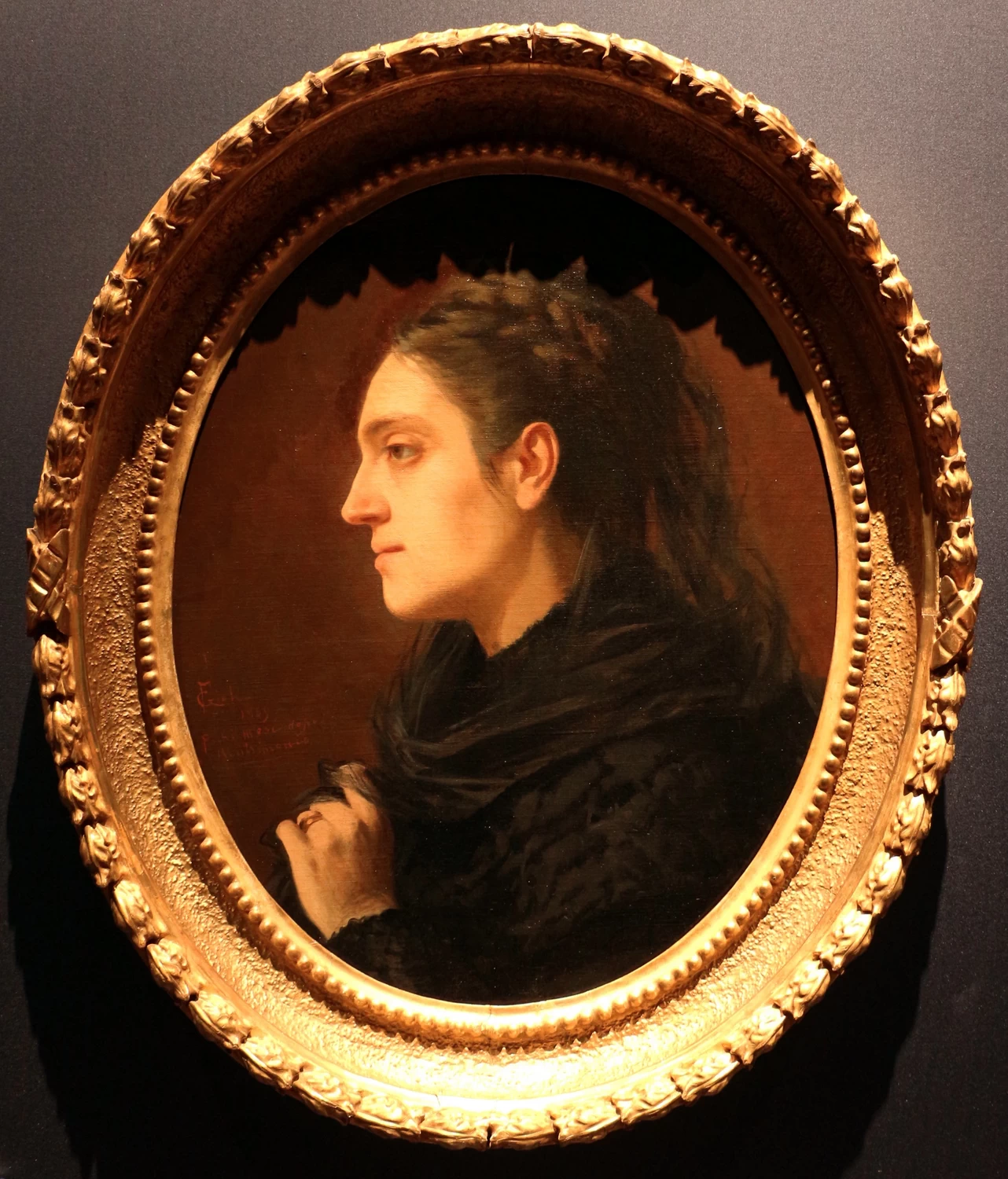 Ritratto di Matilde Gioli Bartolommei, 1869